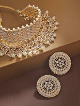 Gold-Plated Kundan-Studded Handcrafted Jewellery Set