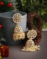 Classic American Diamond Jhumka