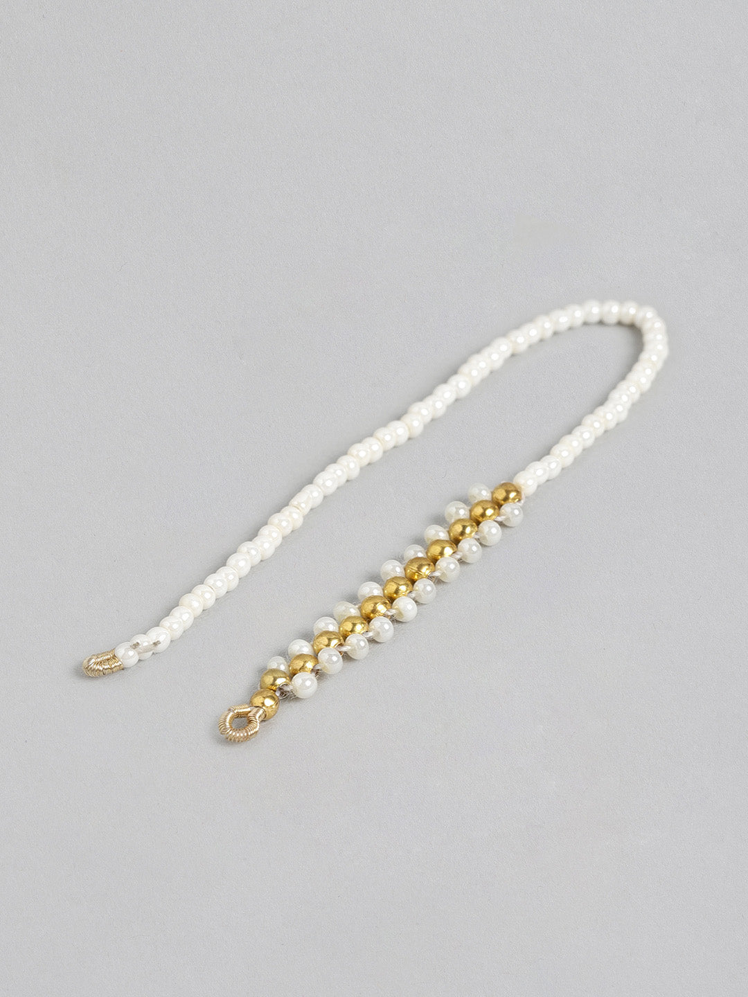 White Classic Drop Earrings