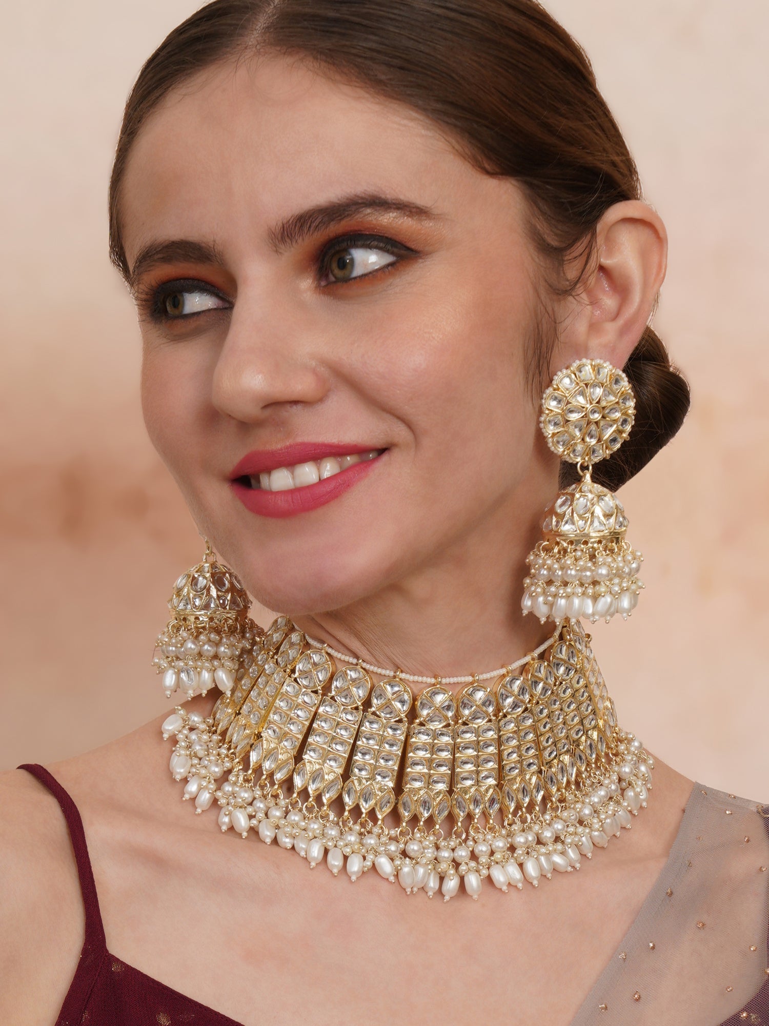 High Quality Beads & KundanBridal Jewellery Set