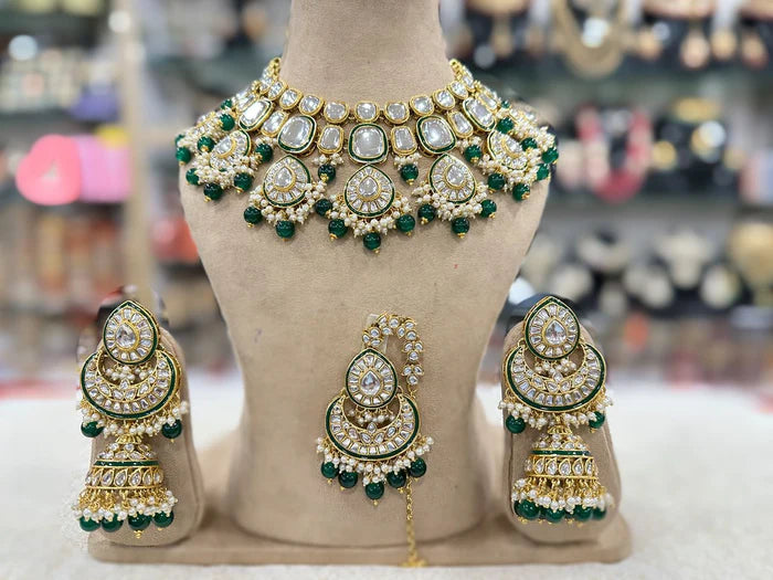 Kundan Birdal Jeweller Set