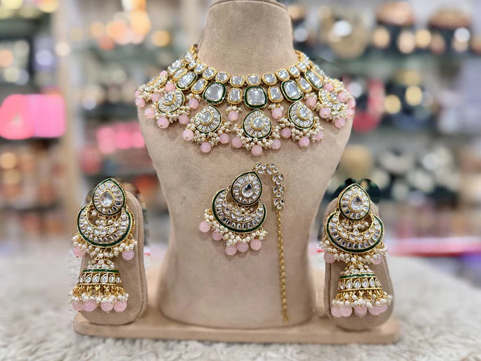 Kundan Birdal Jeweller Set